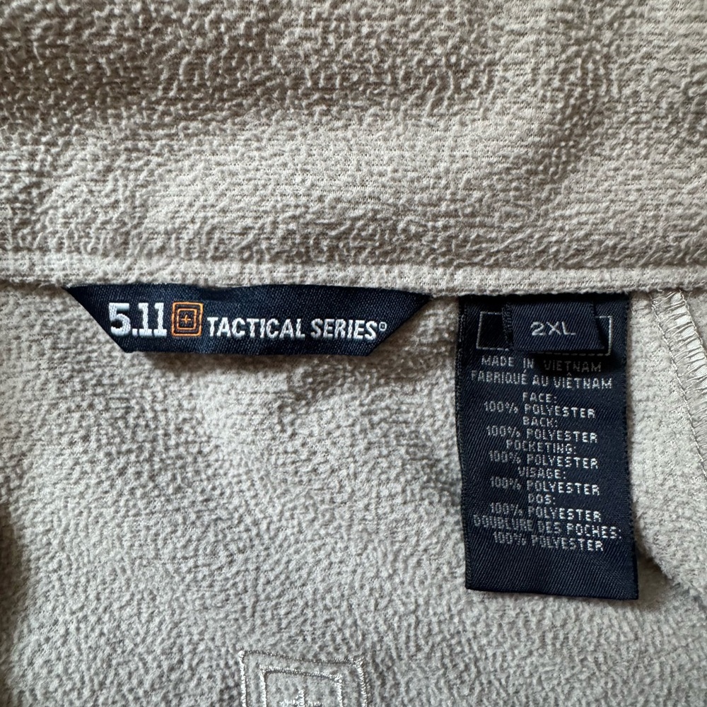 5.11 Tactical Light Gray Performance Jacket - image 5